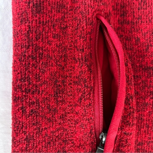 Patagonia Better Sweater Vest Red Full Zip Men's size Small Unisex - Picture 7 of 14